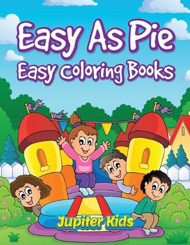 Cover image for Easy As Pie: Easy Coloring Books