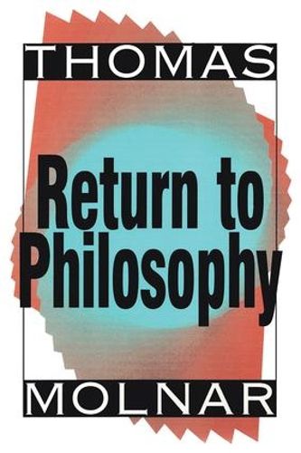 Cover image for Return to Philosophy