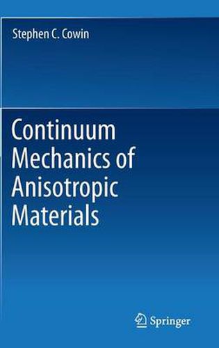 Cover image for Continuum Mechanics of Anisotropic Materials