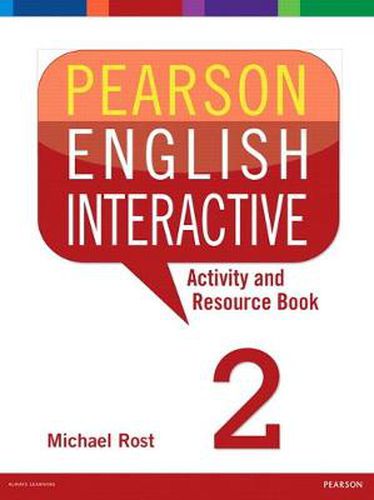 Cover image for Pearson English Interactive 2 Activity and Resource Book