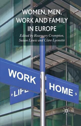 Cover image for Women, Men, Work and Family in Europe