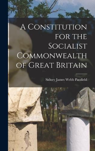 A Constitution for the Socialist Commonwealth of Great Britain