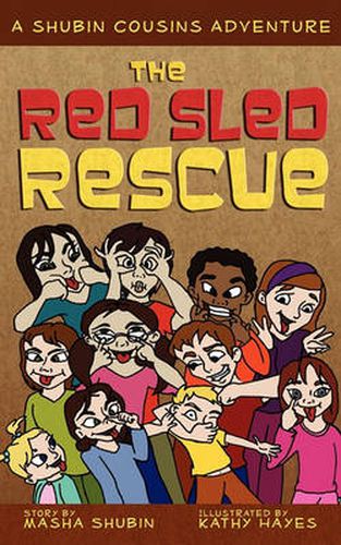 Cover image for The Red Sled Rescue: A Shubin Cousins Adventure