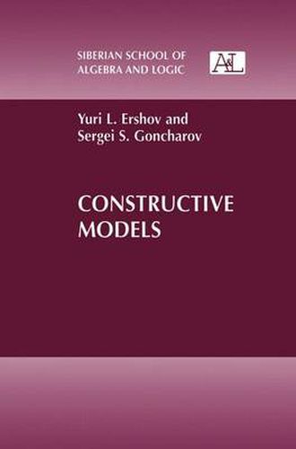 Cover image for Constructive Models