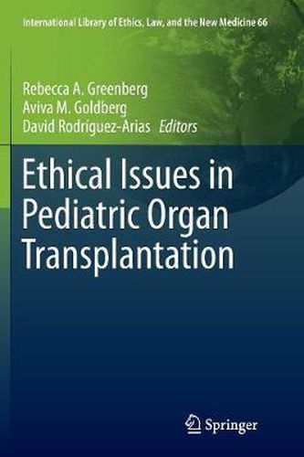 Cover image for Ethical Issues in Pediatric Organ Transplantation