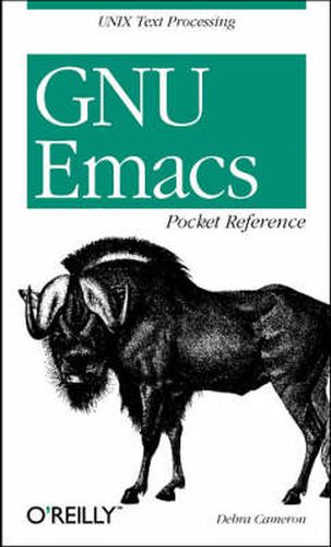 GNU Emacs - Pocket Reference