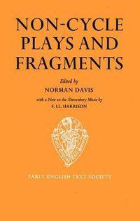 Cover image for Non-Cycle Plays and Fragments