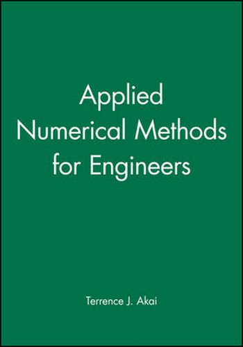 Cover image for Applied Numerical Methods for Engineers