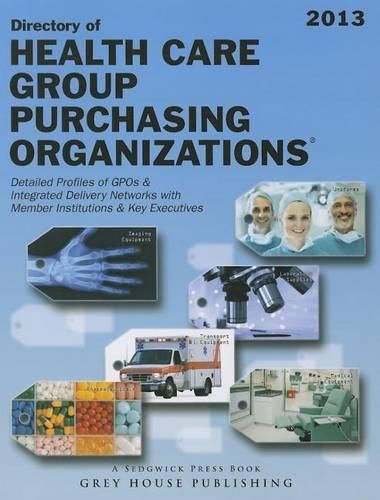 Cover image for Directory of Healthcare Group Purchasing Organizations