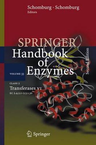 Cover image for Class 2  Transferases VI: 2.4.2.1 - 2.5.1.30