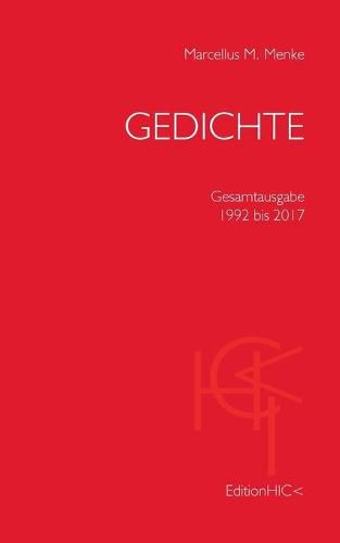 Cover image for Gedichte: Gesamtausgabe 1992 bis 2017