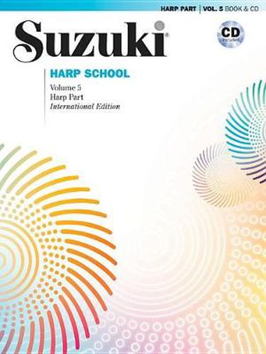 Cover image for Suzuki Harp School Book & CD Volume 5: International Edition