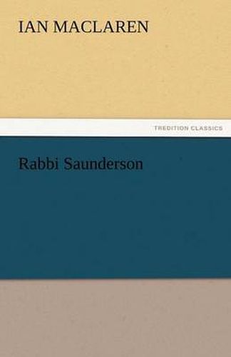Cover image for Rabbi Saunderson