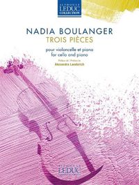 Cover image for Boulanger: 3 Pieces for Cello and Piano