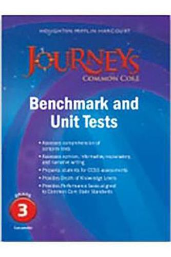 Cover image for Benchmark Tests and Unit Tests Consumable Grade 3