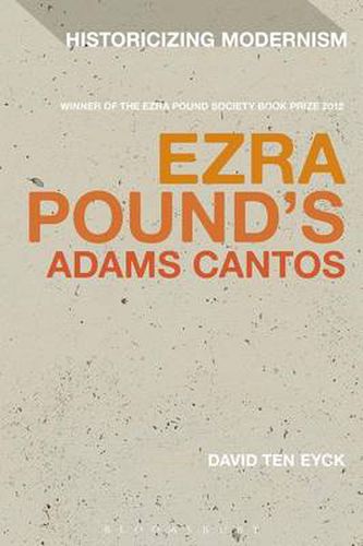 Cover image for Ezra Pound's Adams Cantos