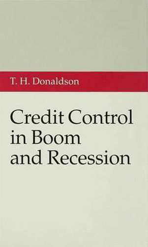 Cover image for Credit Control in Boom and Recession