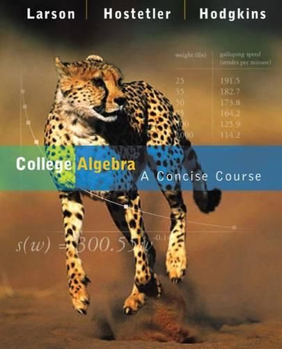 Cover image for College Algebra: A Concise Course