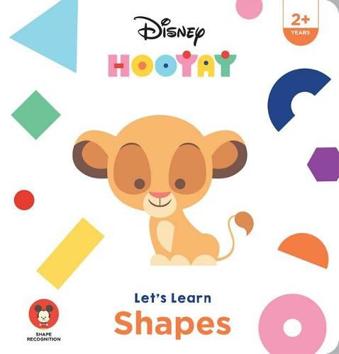 Cover image for Hooyay: Let's Learn Shapes (Disney)