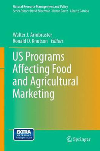 Cover image for US Programs Affecting Food and Agricultural Marketing