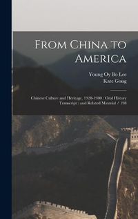 Cover image for From China to America