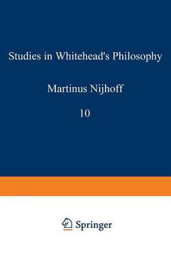 Cover image for Studies in Whitehead's Philosophy