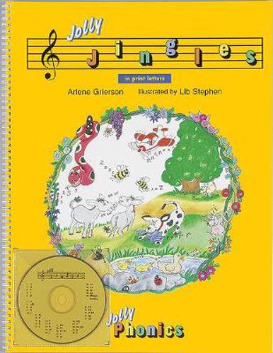 Cover image for Jolly Jingles: Book & CD in Print Letters (American English edition)