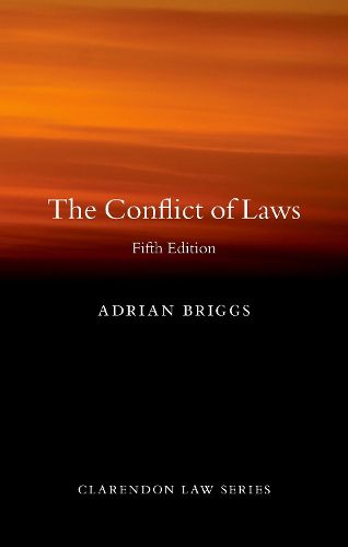 Cover image for The Conflict of Laws
