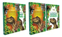 Cover image for My Deluxe Treasury of Dinosaur Stories (Disney: National Geographic Kids)