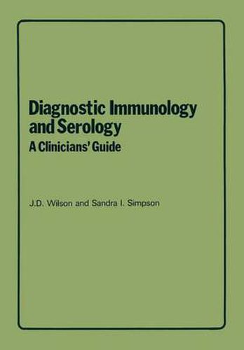 Cover image for Diagnostic Immunology and Serology: A Clinicians' Guide