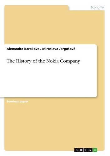 Cover image for The History of the Nokia Company