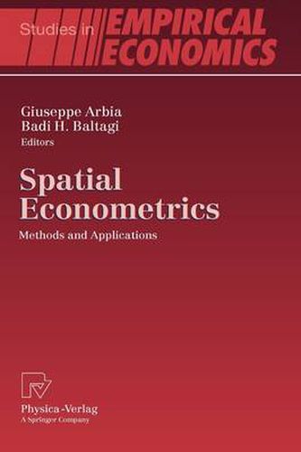 Cover image for Spatial Econometrics: Methods and Applications