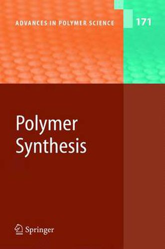 Cover image for Polymer Synthesis