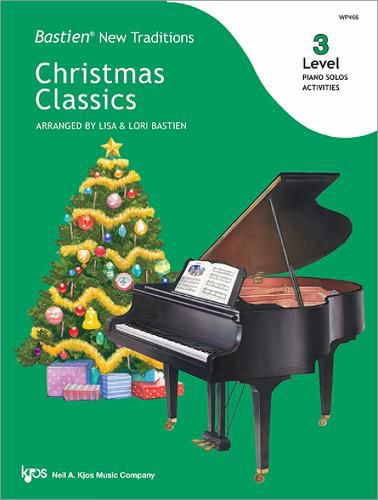 Cover image for Bastien New Traditions: Christmas Classics - Level 3