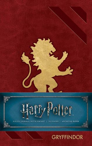 Cover image for Harry Potter: Gryffindor Ruled Pocket Journal