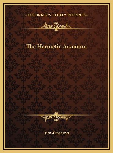 Cover image for The Hermetic Arcanum