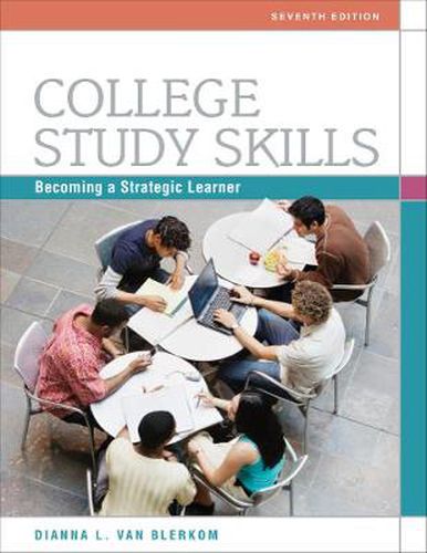 Cover image for College Study Skills: Becoming a Strategic Learner