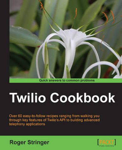 Cover image for Twilio Cookbook