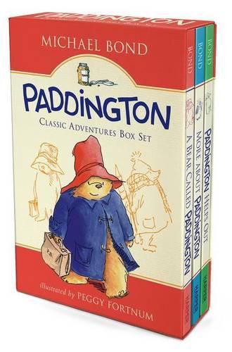 Cover image for Paddington Classic Adventures Box Set: A Bear Called Paddington, More about Paddington, Paddington Helps Out