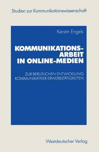 Cover image for Kommunikationsarbeit in Online-Medien