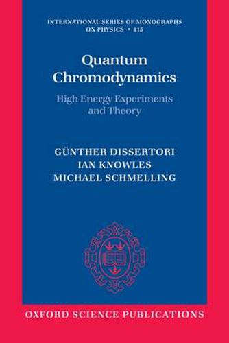 Cover image for Quantum Chromodynamics: High Energy Experiments and Theory