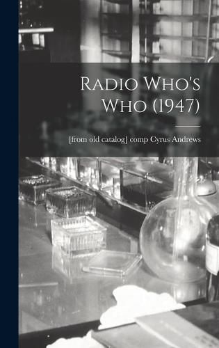 Cover image for Radio Who's Who (1947)