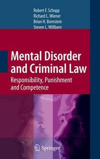 Cover image for Mental Disorder and Criminal Law: Responsibility, Punishment and Competence