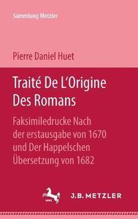 Cover image for Traite De L'Origine des Romans