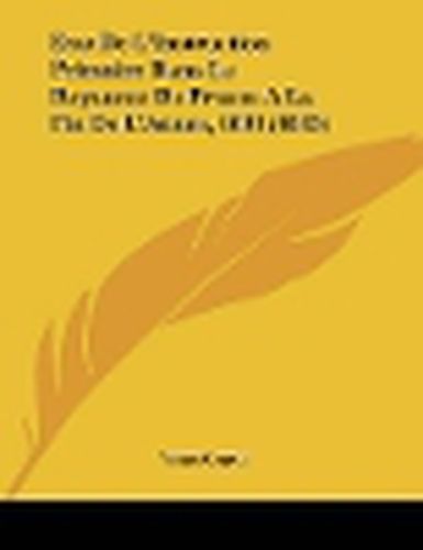 Etat de L'Instruction Primaire Dans Le Royaume de Prusse a la Fin de L'Annee, 1831 (1833)