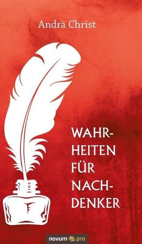 Cover image for Wahrheiten fur Nachdenker: Das Leid der Menschen aus der Wahrheit Gottes