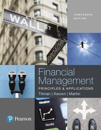 Cover image for Financial Management: Principles and Applications