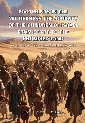 Cover image for Footprints In The Wilderness The Journey Of The Children of Israel From Egypt To The Promised Land