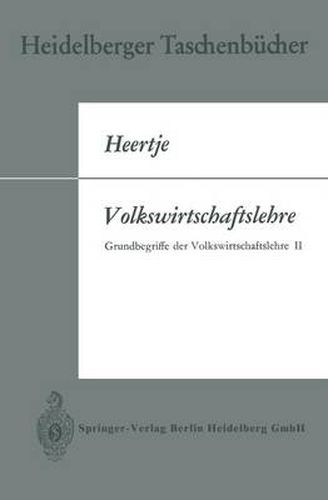 Volkswirtschaftslehre: Grundbegriffe Der Volkswirtschaftslehre II