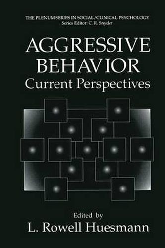 Cover image for Aggressive Behavior: Current Perspectives